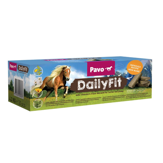 Pavo DailyFit, 4.5KG, Mineralfutter Briketts