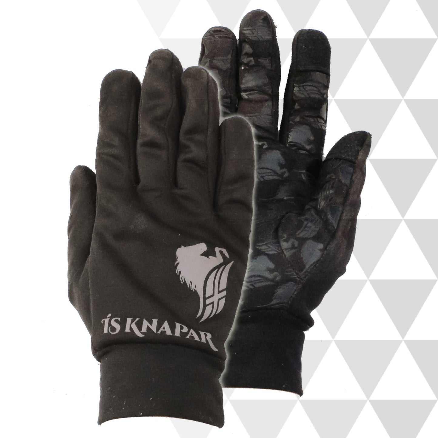 Is Knapar FIMM - unsere leichten Winterreithandschuhe mit Reflektion