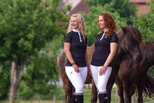 IS Knapar BLÚNDU Turniershirt T-Shirt - klassisch chic