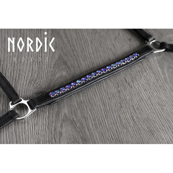 Nordic Horse, hannoveranischer Nasenriemen in verschiedenen metallischen Farben