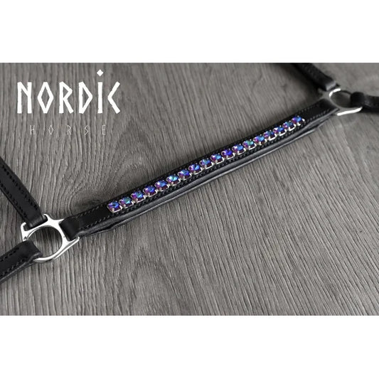 Nordic Horse, hannoveranischer Nasenriemen in verschiedenen metallischen Farben