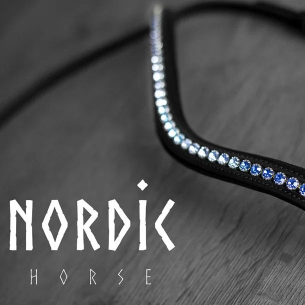 Nordic Horse, Kopfstück mit abwechselnden Farben