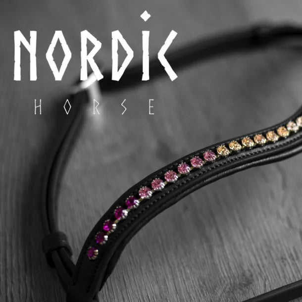 Nordic Horse, Kopfstück mit abwechselnden Farben