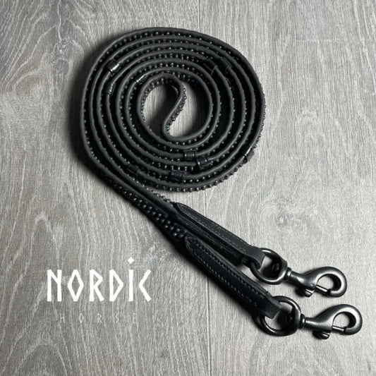 Nordic Horse Biothane-Zügel mit Punkten und Stegen
