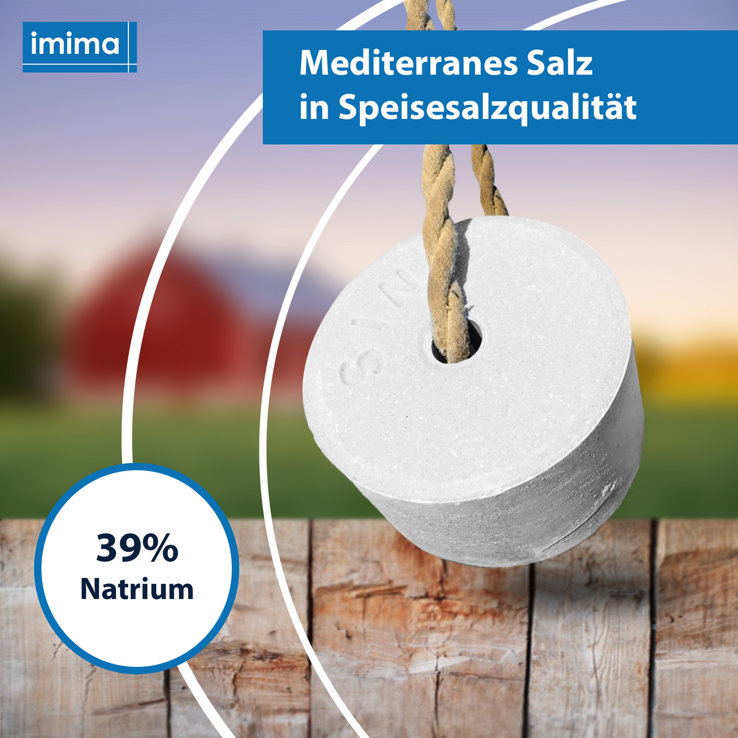 Mediterraneo Salzleckstein