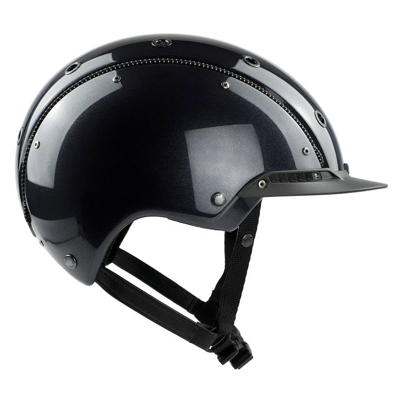 Casco CHAMP-3 PLUS Blau metallic Glanz