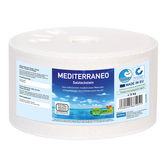 Mediterraneo Salzleckstein