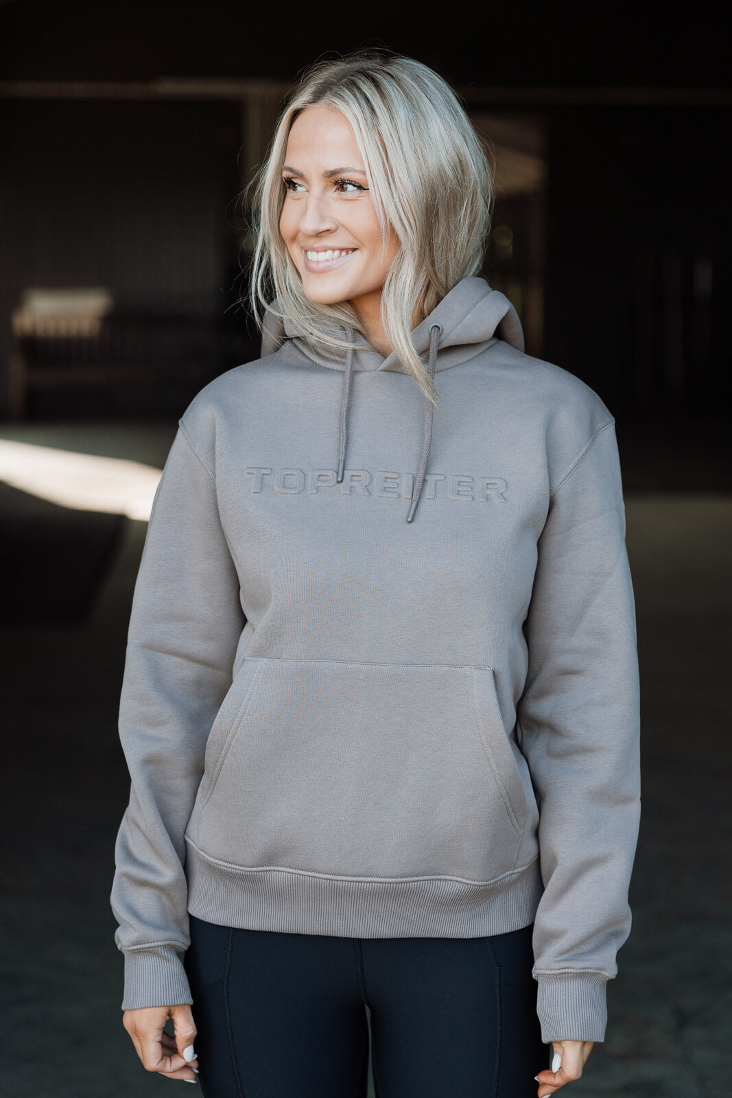 Top Reiter Hoodie Trüffelbraun