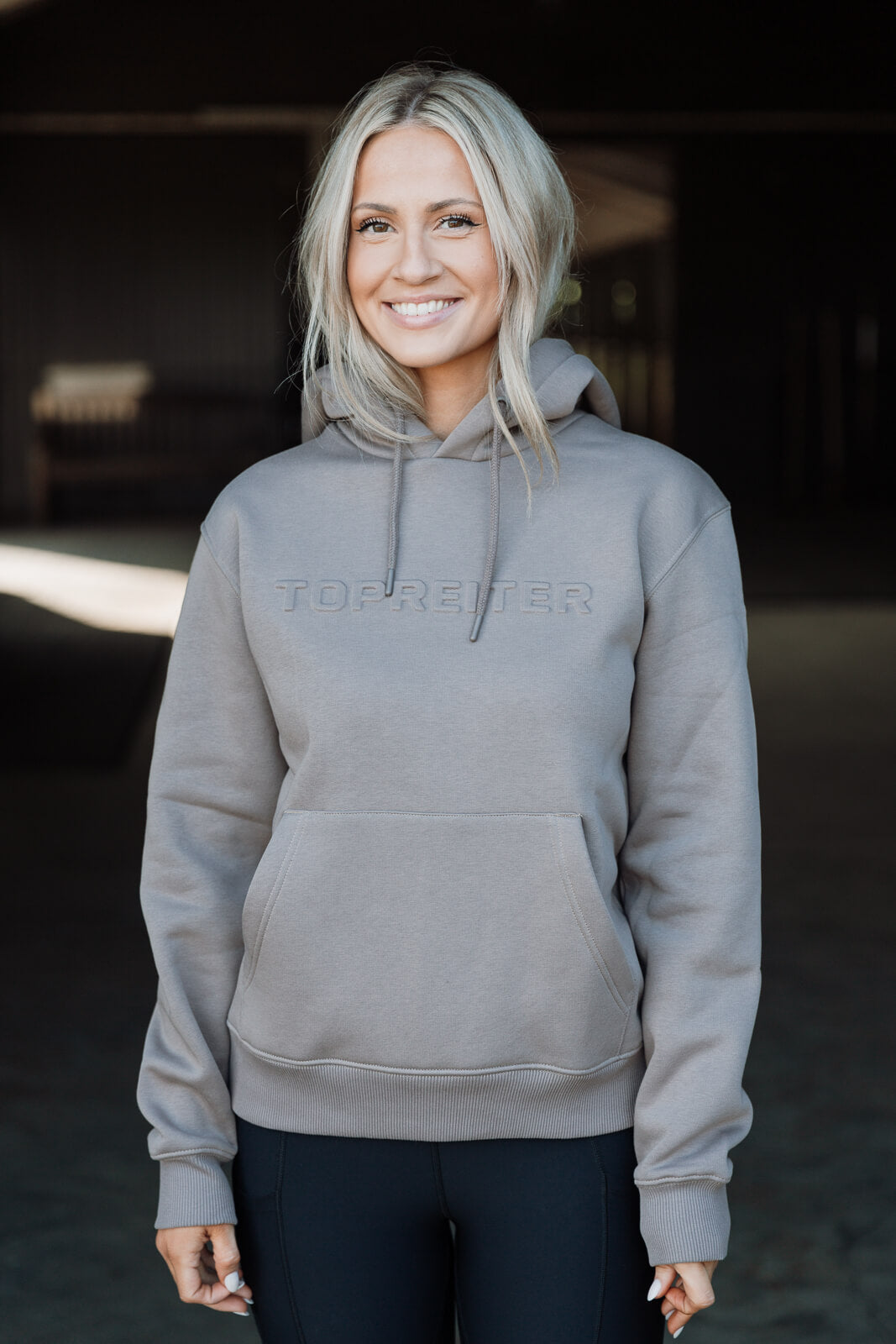 Top Reiter Hoodie Trüffelbraun
