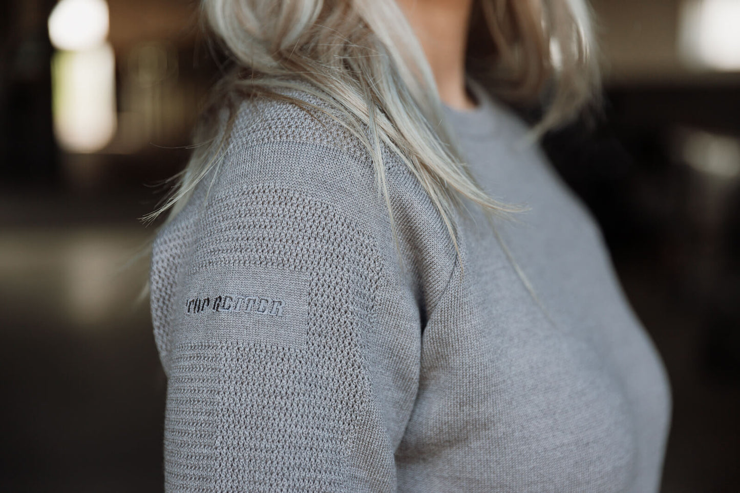 Top Reiter Sweater "YLUR", merino truffle braun