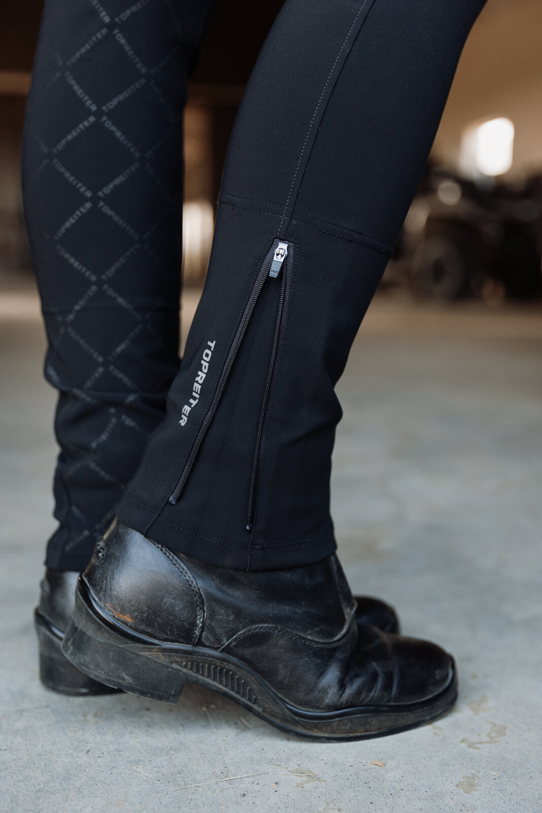 Top Reiter Reithose "ASKJA" Frauen, schwarz