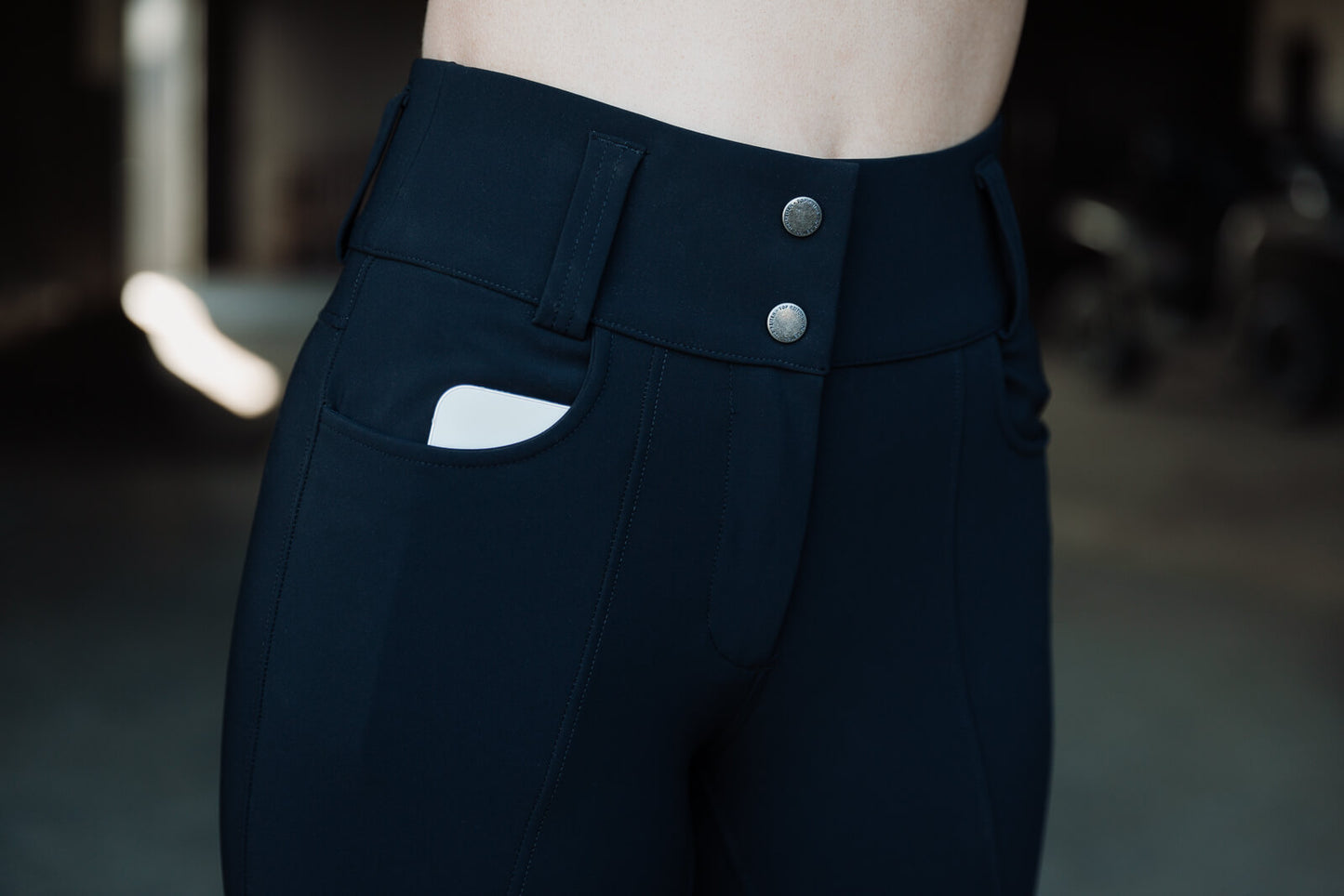 Top Reiter Reithose "ASKJA" Frauen, schwarz