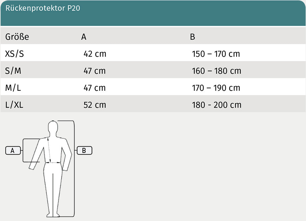 Waldhausen SWING RÜCKENPROTEKTOR P20, ERWACHSENE