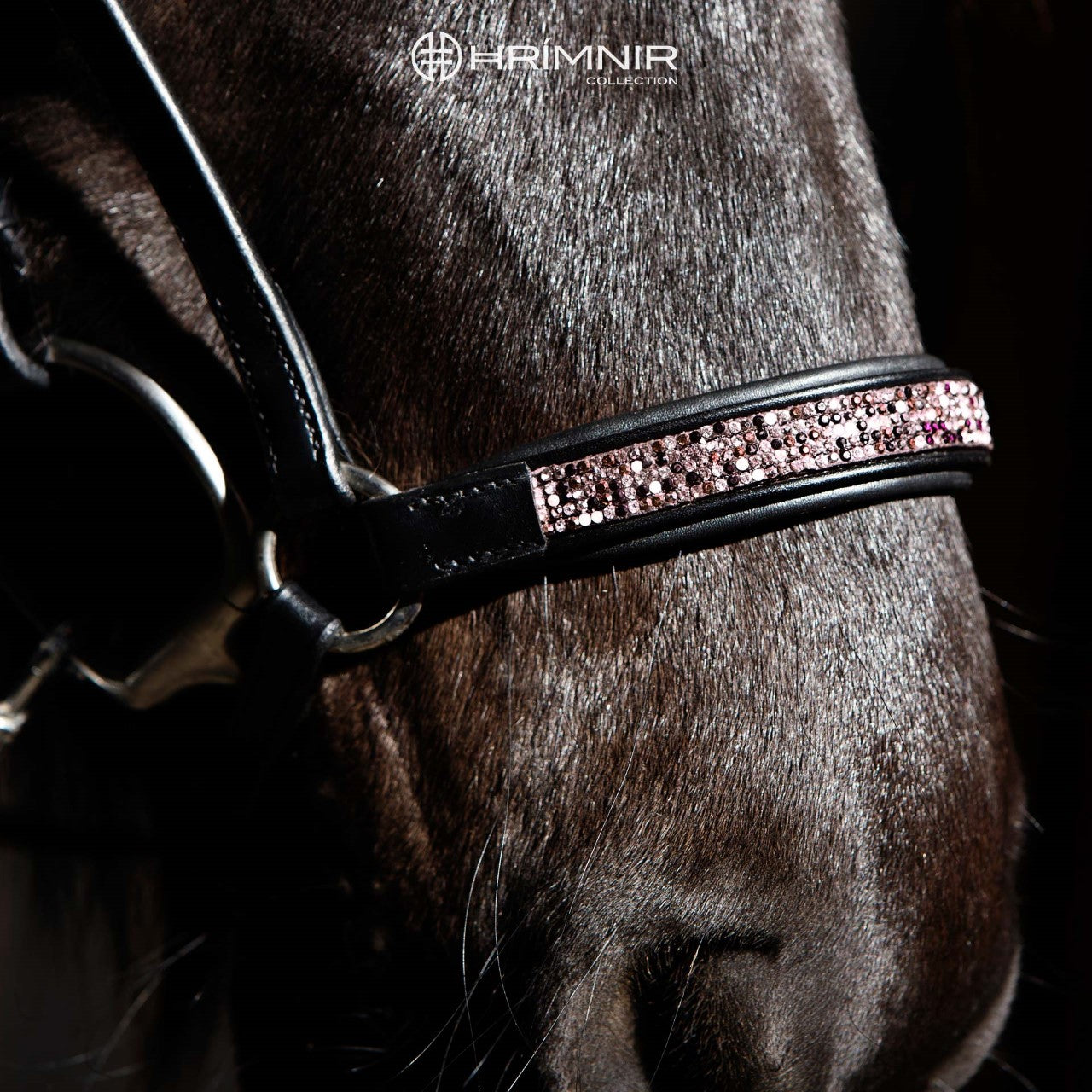 Hrimnir Hannoveranischer Nasenriemen Sunset Rosa, 22cm