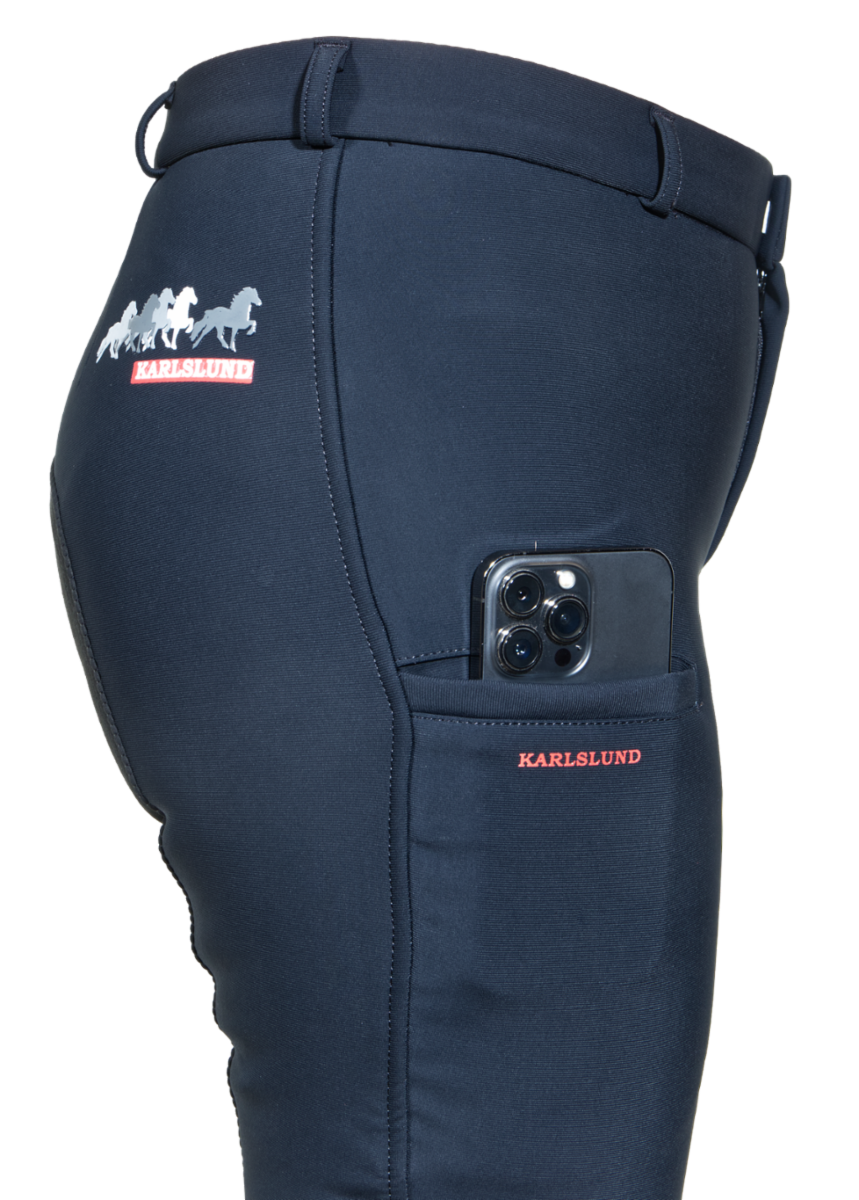 Karlslund Jökull Softshell Reithose mit Handytasche
