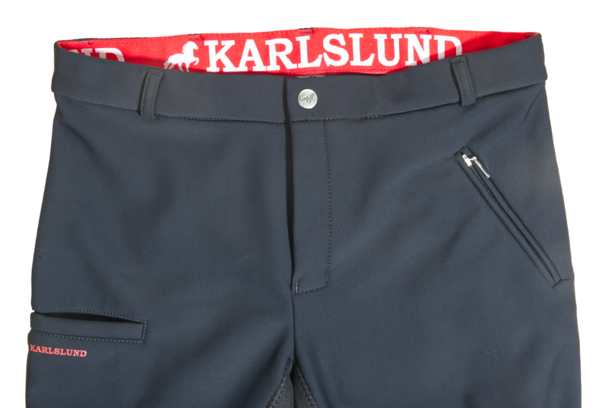 Karlslund Jökull Softshell Reithose mit Handytasche