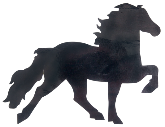 Karlslund großer Islandpferdeaufkleber