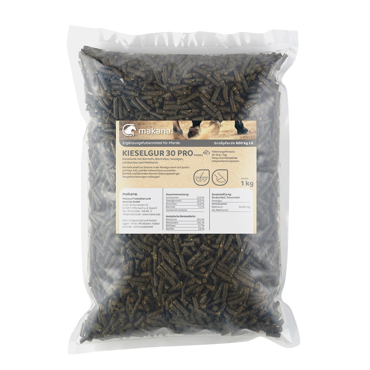 Makana Kieselgur 30 PRO Pellets 1 kg