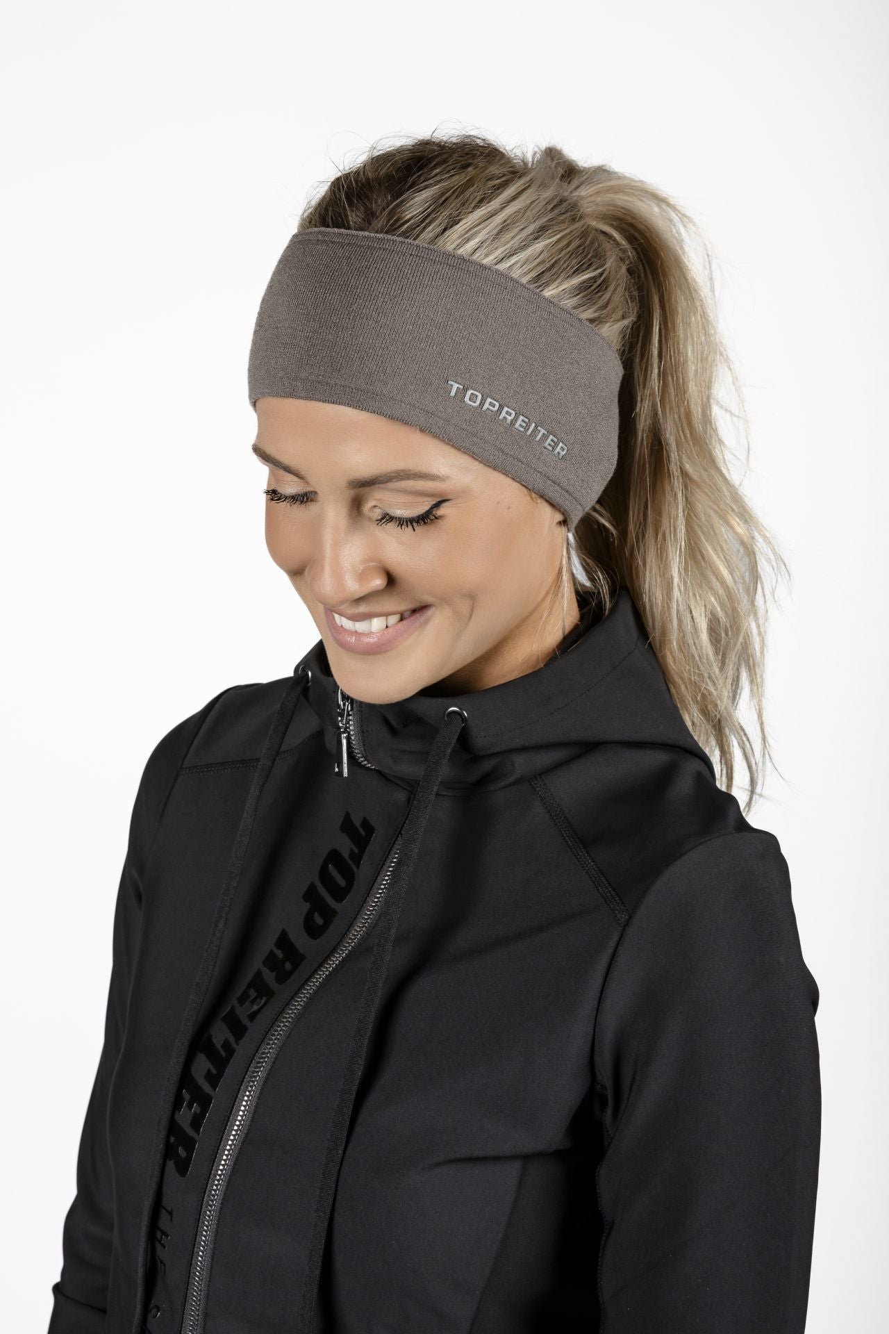 Top Reiter Merino-Stirnband, beige