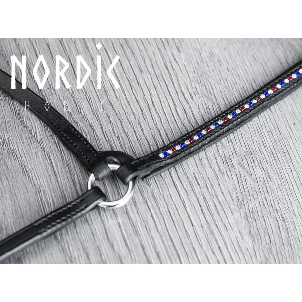 Nordic Horse, hannoveranischer Nasenriemen, Islandfarbene Strasssteine