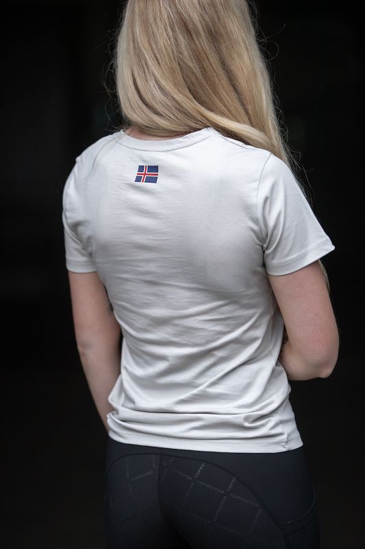 Top Reiter Unisex T-Shirt 3D, Greige