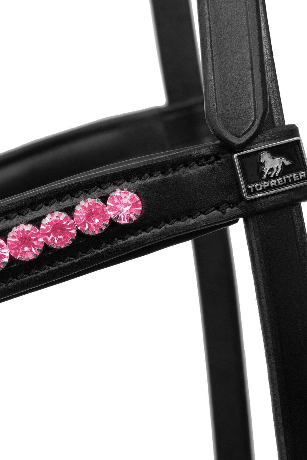 Top Reiter Demantur Kopfstück, Pink