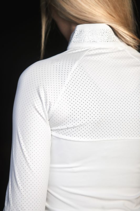 Top Reiter Langarmshirt JODIS, weiß