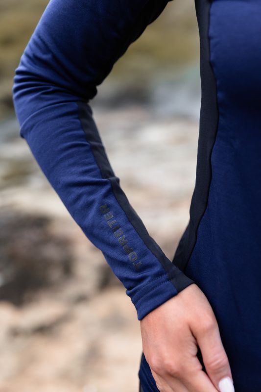 Top Reiter Mist Unisex Shirt (Blau und Dunkelgrau)