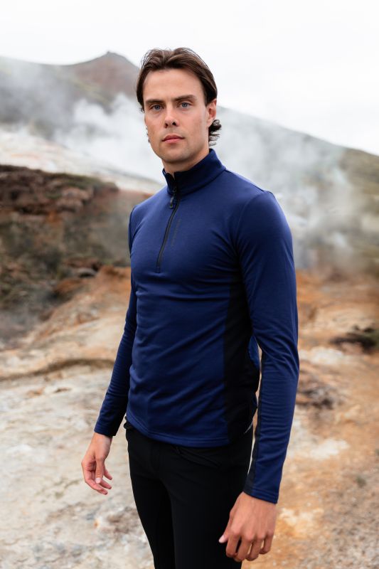 Top Reiter Mist Unisex Shirt (Blau und Dunkelgrau)
