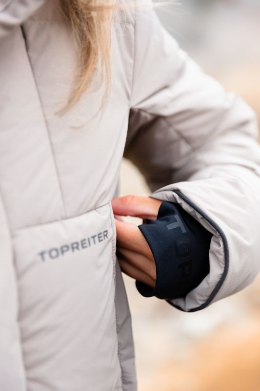 Top Reiter Strengur Unisex Parka, Sand