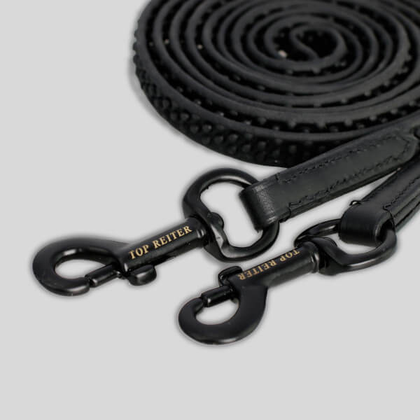 Top Reiter Turnierzügel T2 , exklusiv black