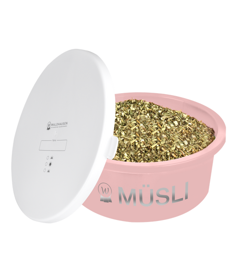 Müsli- Schale mit Deckel