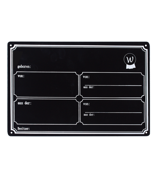 Waldhausen Boxenschuld, Metall
