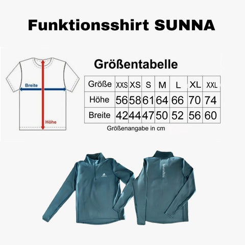 Is Knapar - SUNNA Funktionsshirt - Baselayer Langarm, Quick-Dry-Stoff