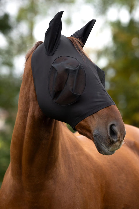 Fliegenschutzmaske FinoStretch Zipper, mit UV-Schutz