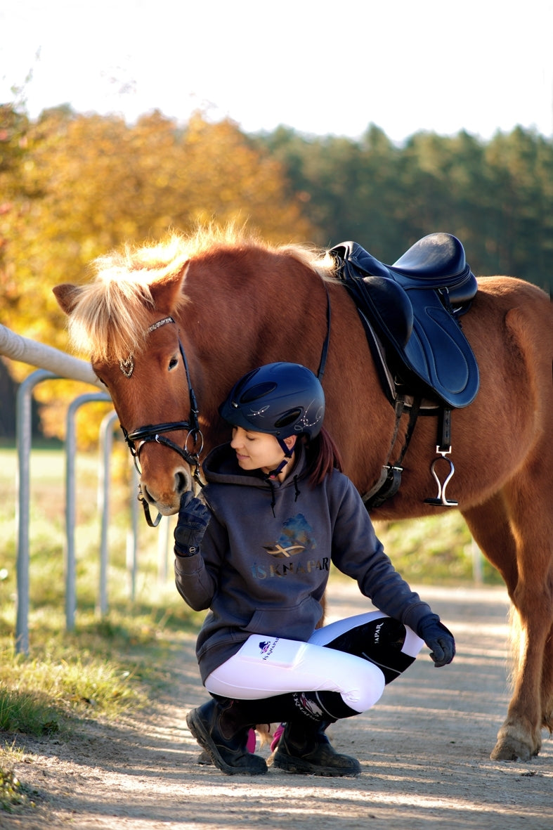 IsKnapar - EVE - Turnier - unsere beliebte Reitleggings in Weiss