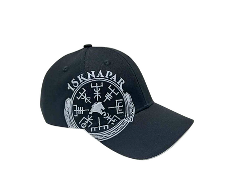 Is Knapar - VEGVÍSIR hochwertig bestickte Cap Vegvísir