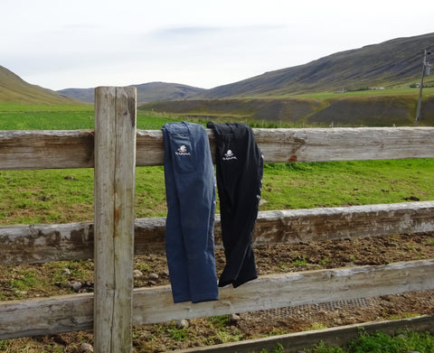 Is Knapar EVE+ Reitleggings für kalte Tage - flauschig und warm angeraut