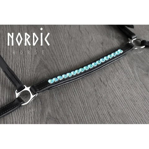 Nordic Horse, hannoveranischer Nasenriemen in verschiedenen metallischen Farben