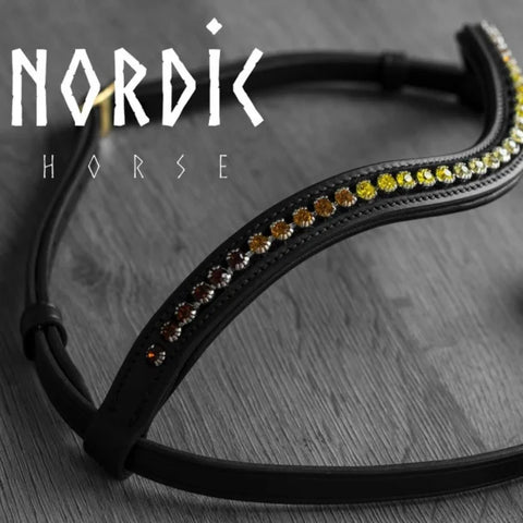 Nordic Horse, Kopfstück mit abwechselnden Farben