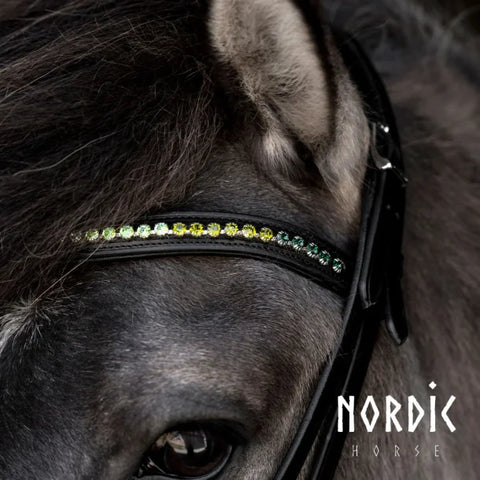 Nordic Horse, Kopfstück mit abwechselnden Farben