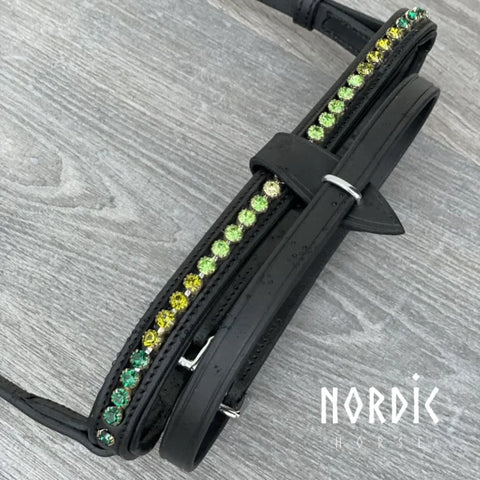 Nordic Horse, Englisch-kombinierter Nasenriemen mit abwechselnden Farben