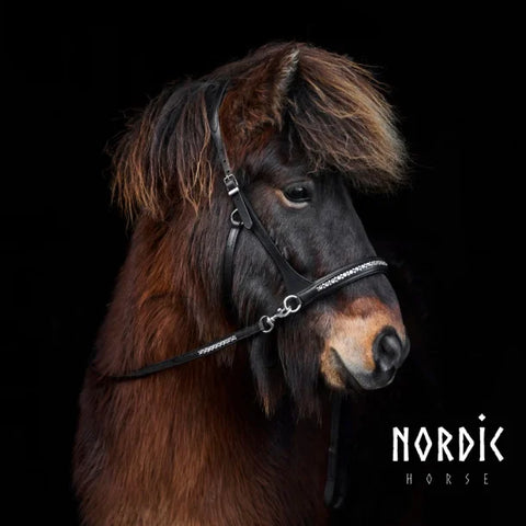 Nordic Horse Sidepull, All White