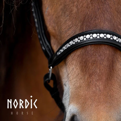 Nordic Horse  Lederhalfter All White