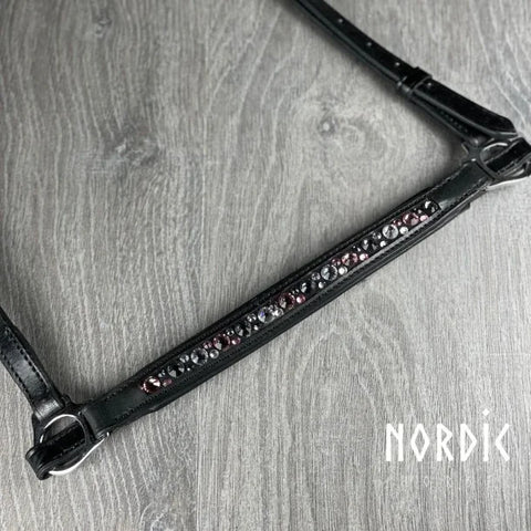 Nordic Horse, Hannoveranischer Nasenriemen, Colour Mix in Pink/Blau/Türkis/Grün