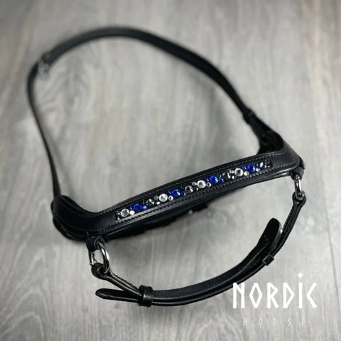 Nordic Horse, Anatomischer Nasenriemen, Colour Mix Blau/ Pink/ Türkis/ Grün