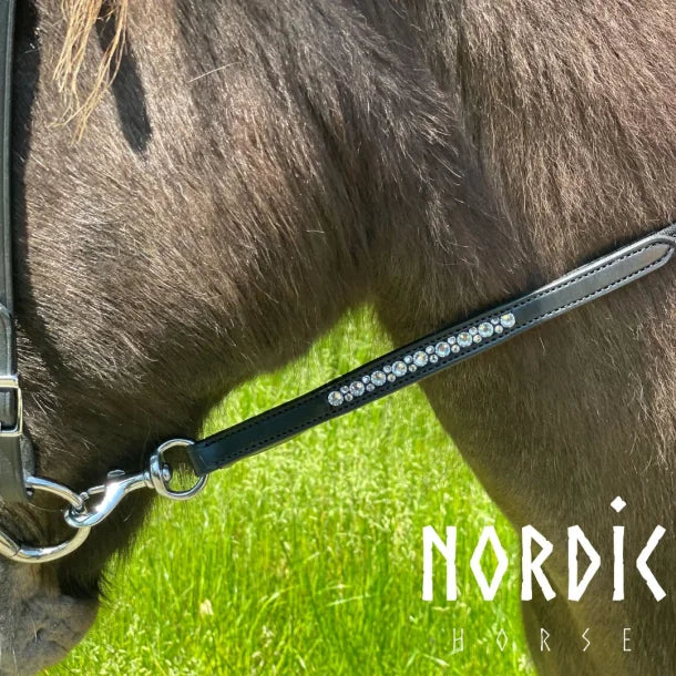 Nordic Horse, Supergrip Zügel, All Rosegold/Black/White