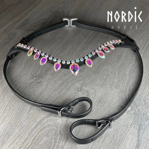 Nordic Horse Crown Kopfstück in verschiedenen Farben