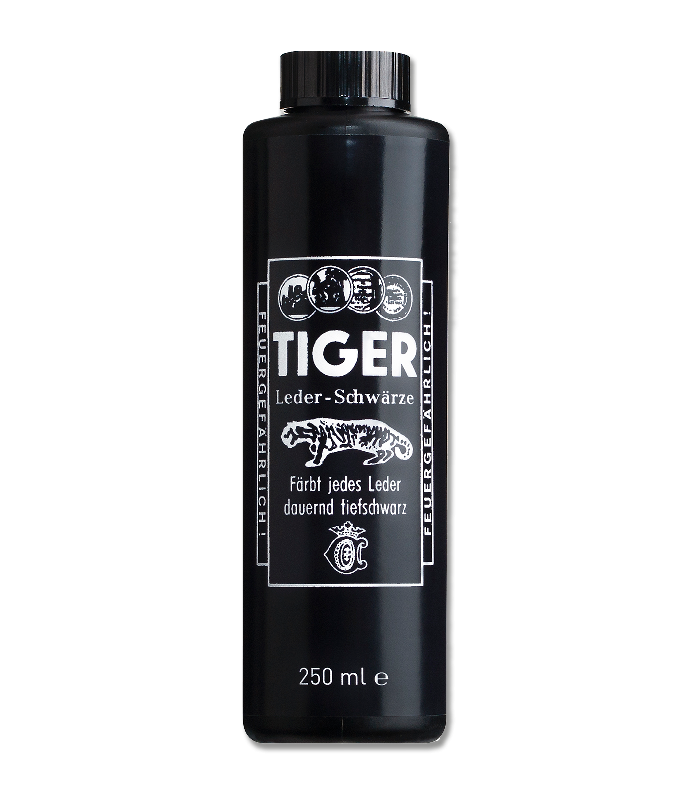 Waldhausen TIGER LEDER-SCHWÄRZE, 250 ML