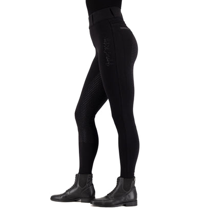 Imperial Riding Winterreitleggin Comfi Sparks FullGrip, black